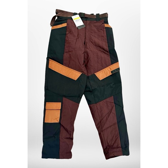 Nike ACG Womens Small Utility Pants Colorblock Cargo Pockets Drawstring Hem - Picture 1 of 11